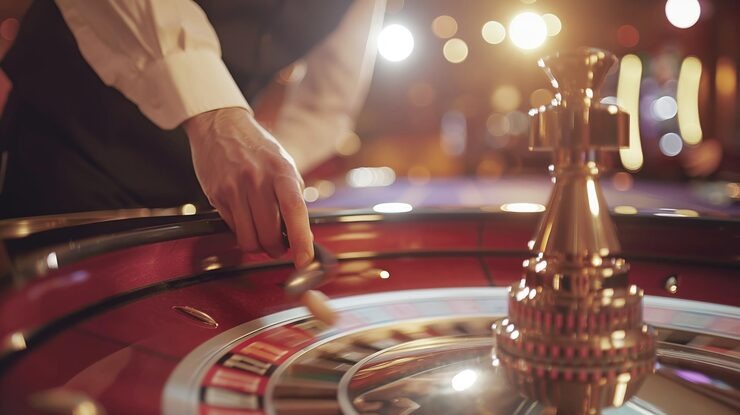 Wolf Gold slot game interface on dewatogel 138 showing reels and paylines